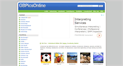 Desktop Screenshot of gbpicsonline.com